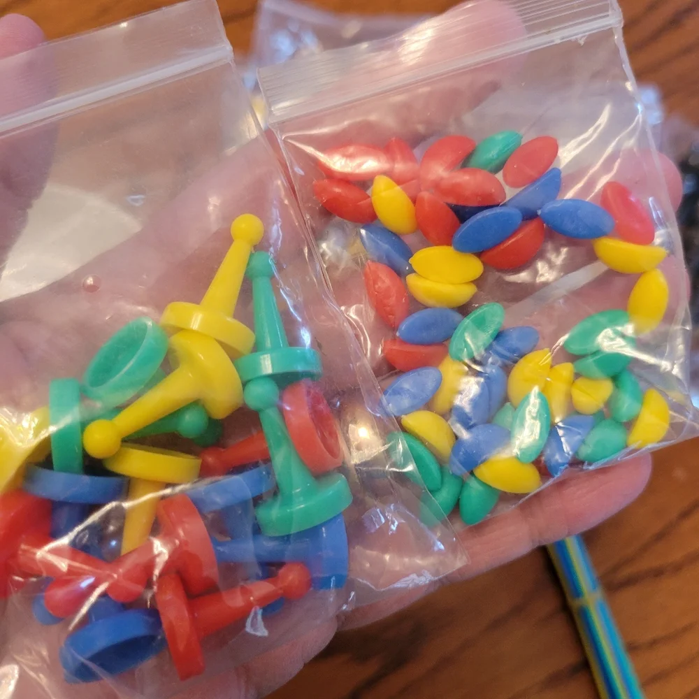 Random Game Pieces ~ Crafts ~ Repurpose ~ Replacement Parts ~ Décor Item